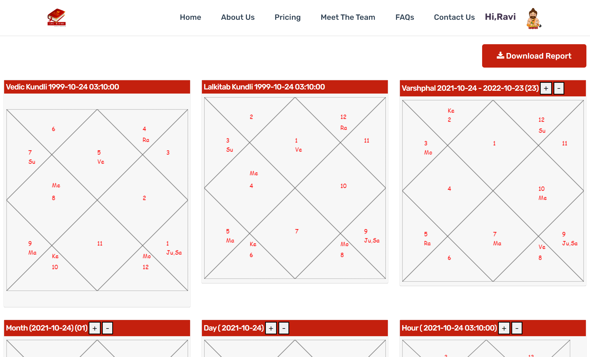 Best Lal Kitab Software Screenshot
